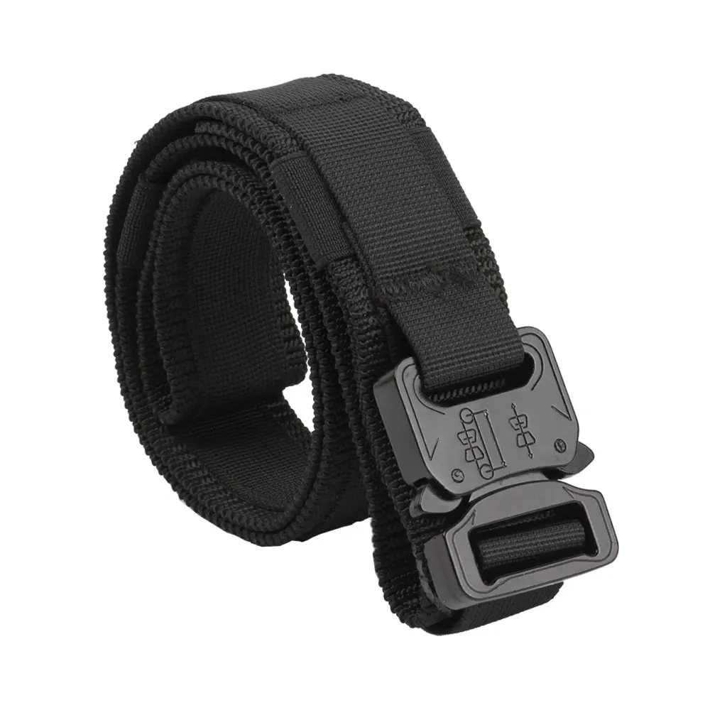 Men\'s Belt Outdoor Hunting Tactical MultiFunction Combat Survival High Quality Canvas For Nylon Belts