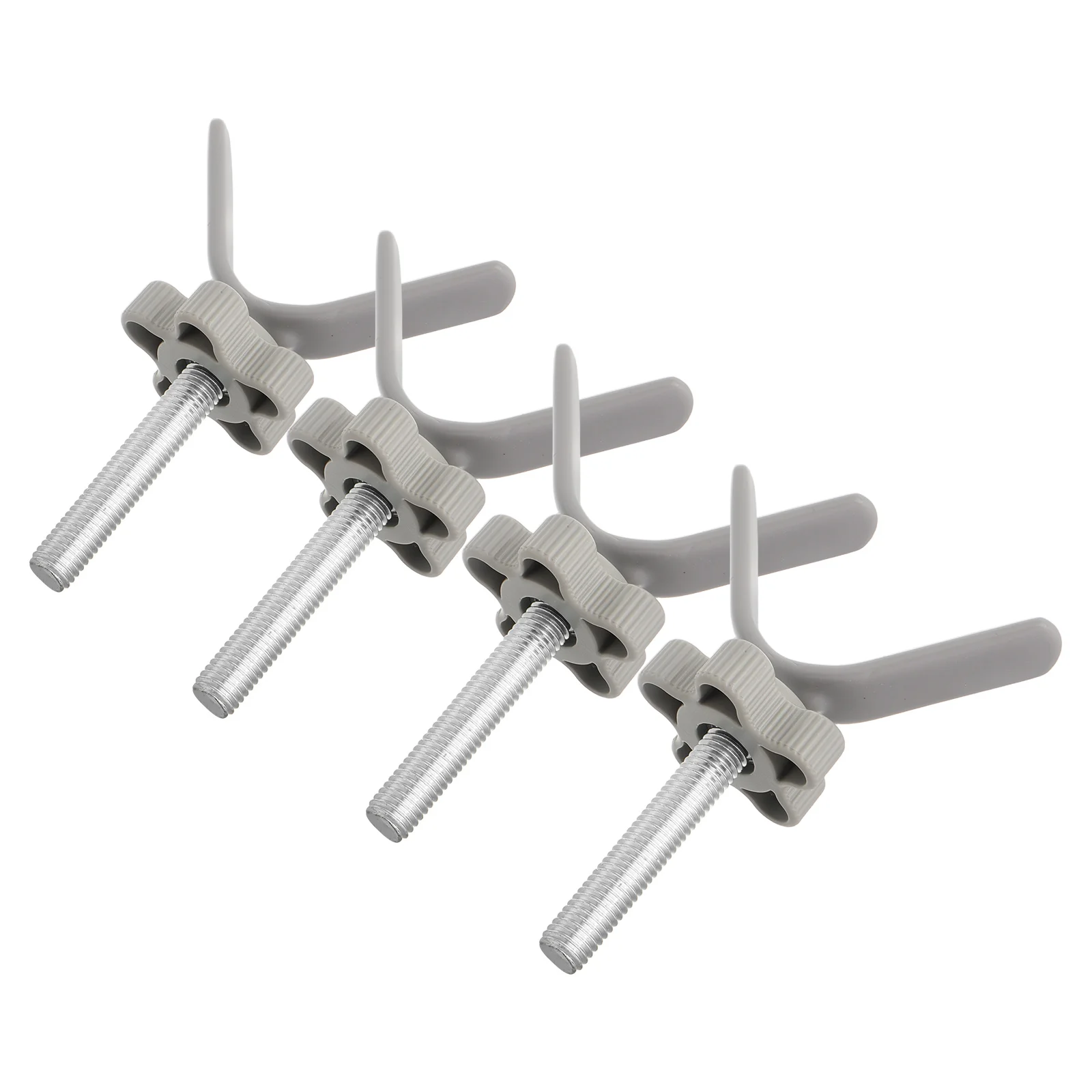 4 pezzi Accessori per cancelli di sicurezza per bambini Materiale durevole Raccordi per porte per scale Dimensioni regolabili Facile installazione Cancello esterno