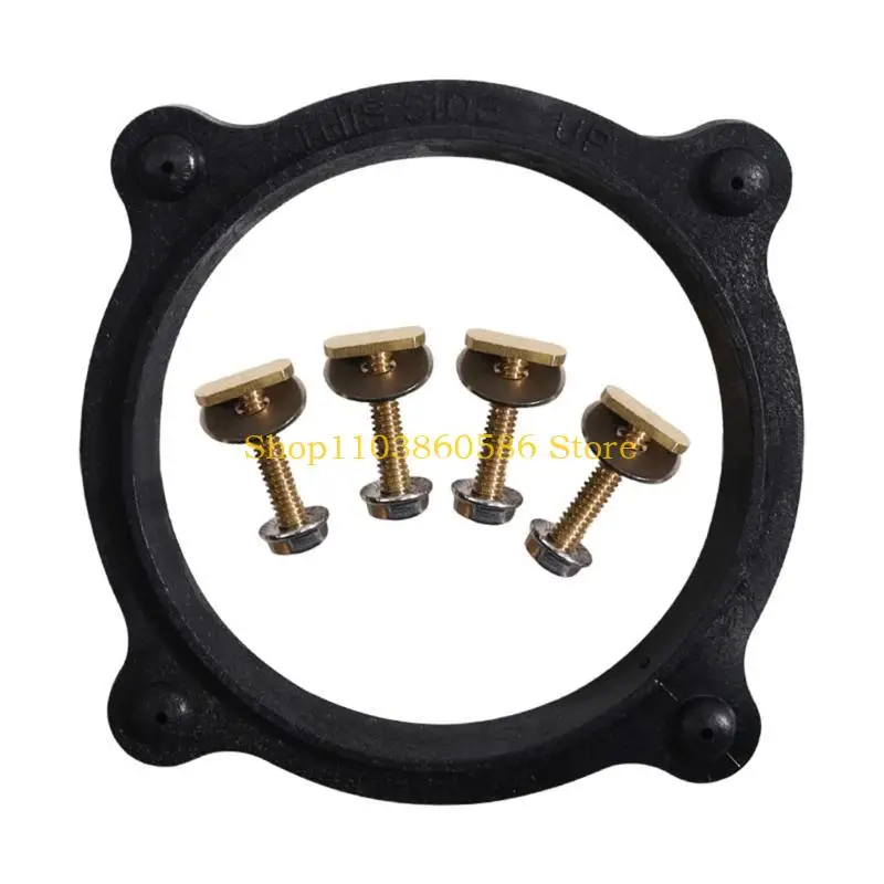 242A Wide Compatibility Replacement Kits for Toilet Flange Seal RVs Easy Maintenance