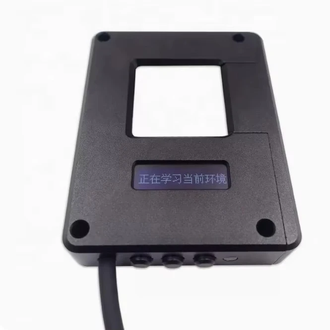 Cross-beam Fiber Photoelectric Sensor 12-24V DC NPN/PNP Output Industrial Optical Fiber Switch