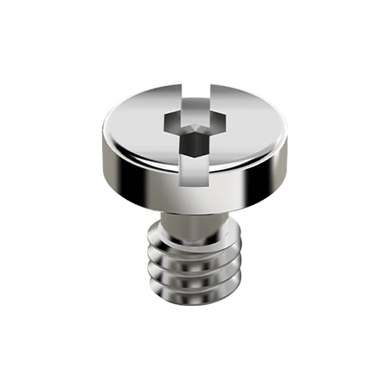 1/4 "3/8" 스테인레스 스틸 카메라 나사 퀵 릴리스 플레이트 나사 삼각대 볼 헤드 마운트 사진 액세서리 DSLR 카메라 용