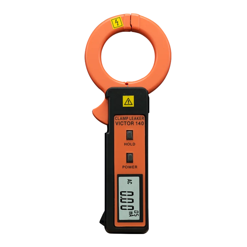 VICTOR 140/140A/140D High Accuracy Clamp Leaker meter High Performance AC/DC Leakage Current Clamp meter Digital Ammeter