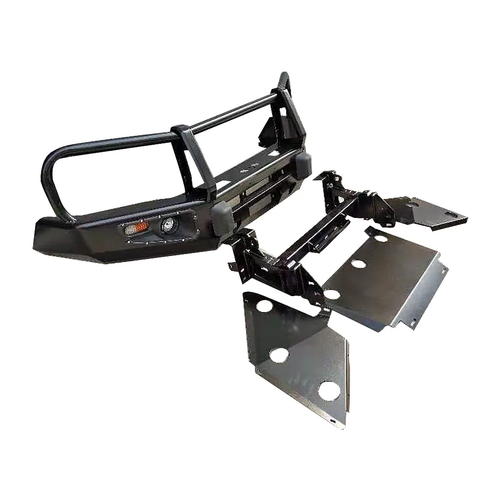 

NEW High Quality Car Body Kit Front Bumper Rear Bumper Auto Part Accessories for Toyota Tacoma Powder Coating Protection 2pcs
