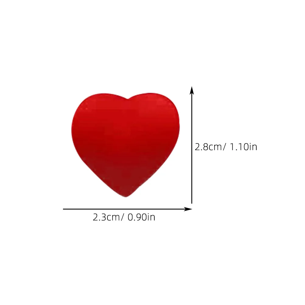 

6 Pcs Heart Shaped Tennis Dampeners Accessories Shock Absorber Racquet for Racket Red Vibration