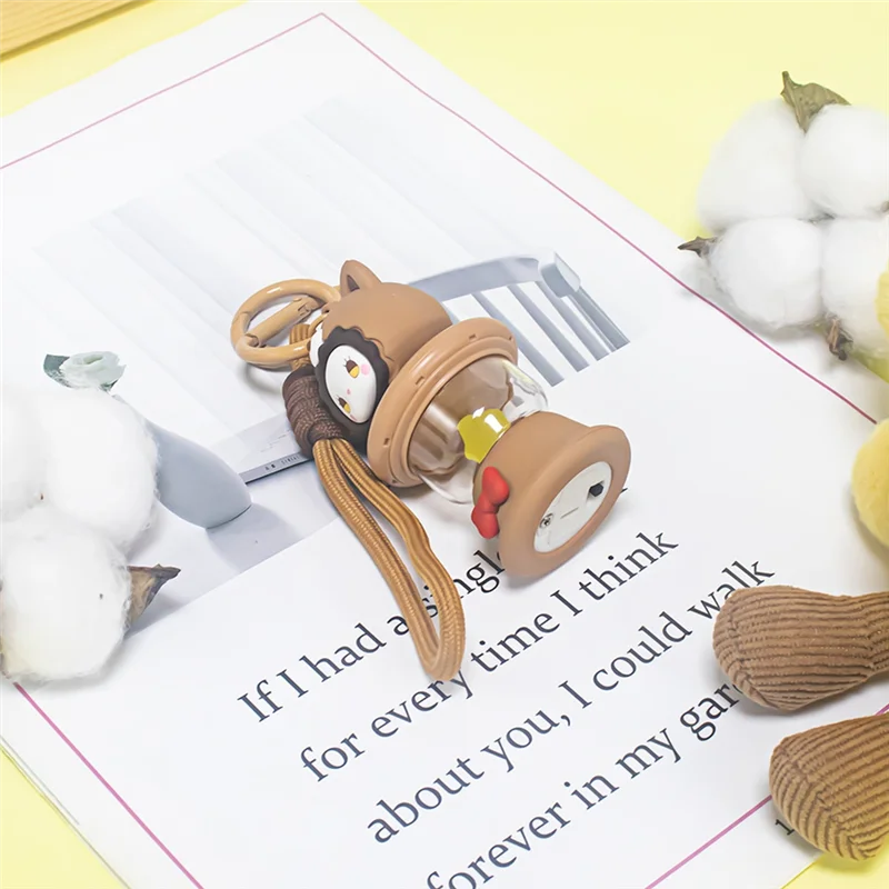 ABSQ-For Airtag Anti-Lost Device Pendant Protective Cover Cartoon Cute Night Light Dustproof Storage Children Couple