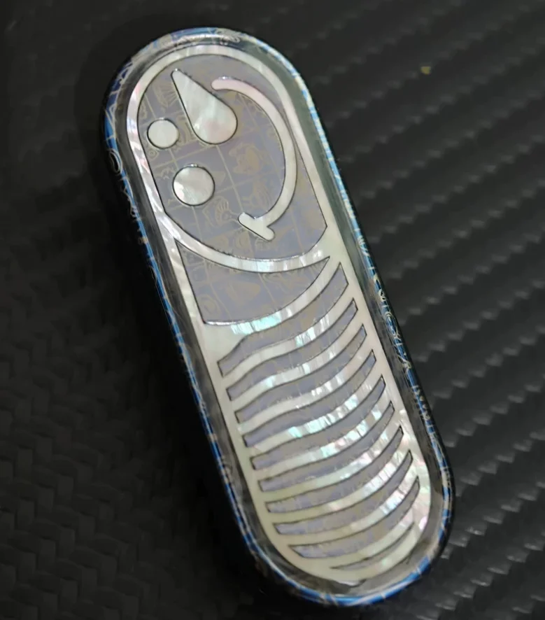 Used EDC JOY EDC Zirconium Alloy BGM Promotion fidget slider decompression toy