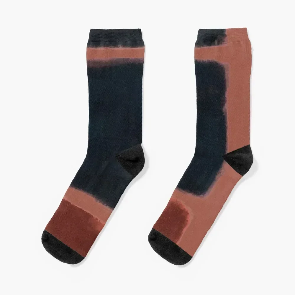 

Rothko Inspired #27 Socks valentine gift ideas gym cool Thermal man winter Socks Girl Men's