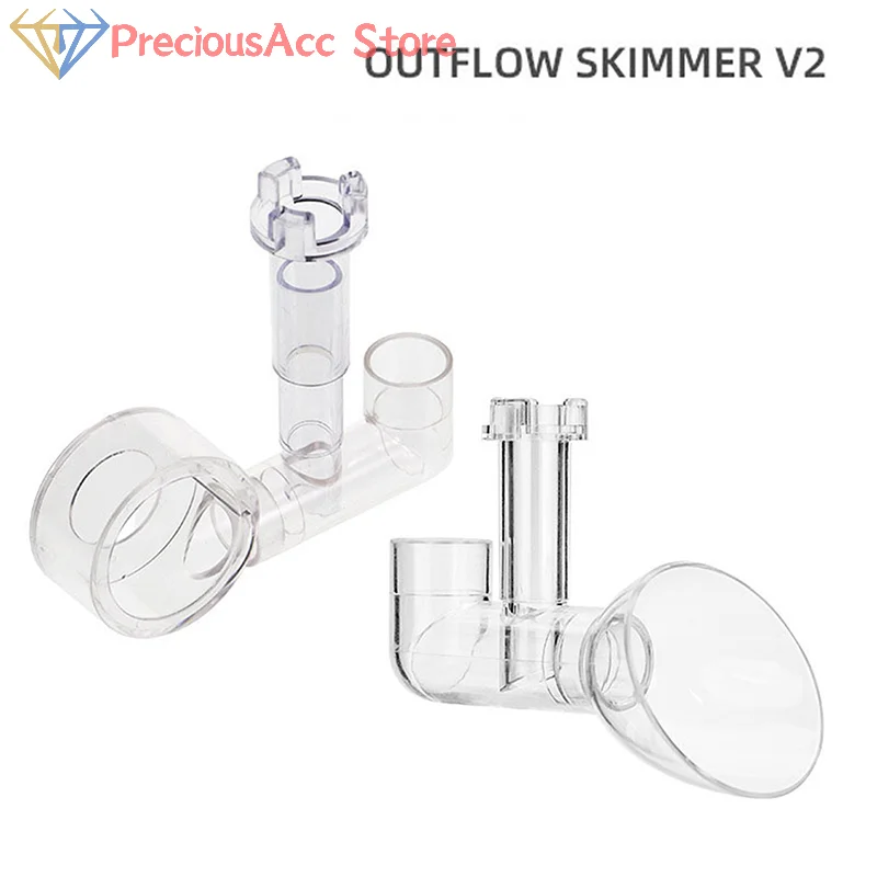 Plastic Inflow Outflow Inlet Outlet Skimmer Lily Aquarium Accessories Tank Pipe Fish Water Filtro Fishbowl Akvarium
