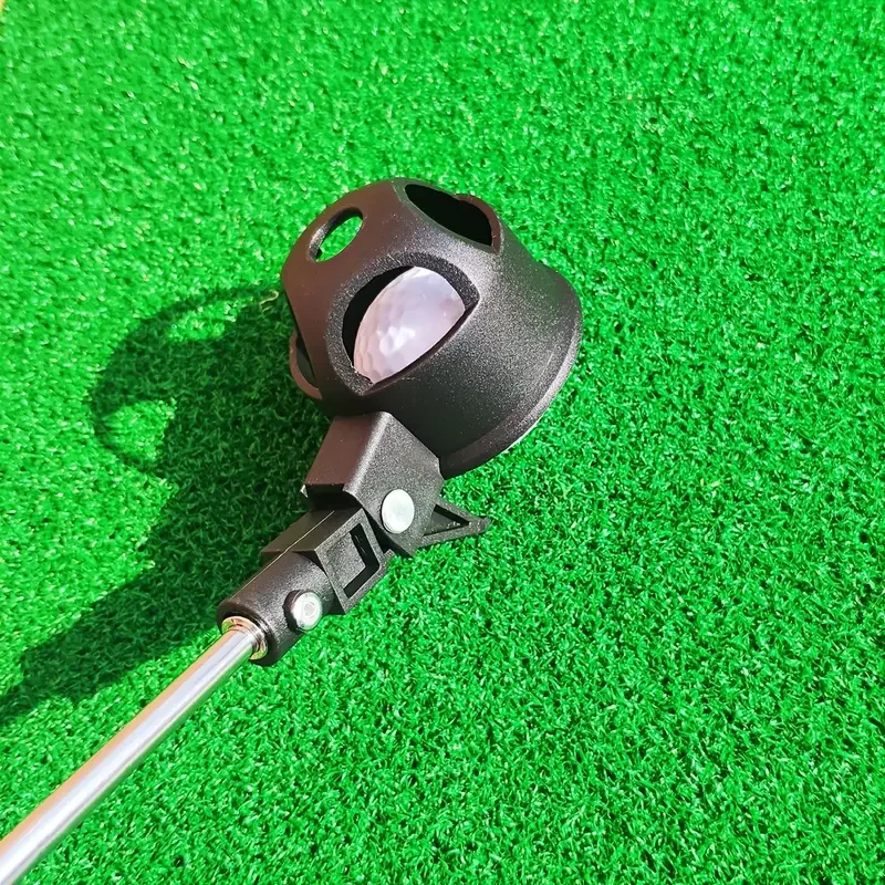 1pc Telescopic Golf Ball Retriever, Golf Pick Up Automatic Locking Scoop For Outdoor Golf