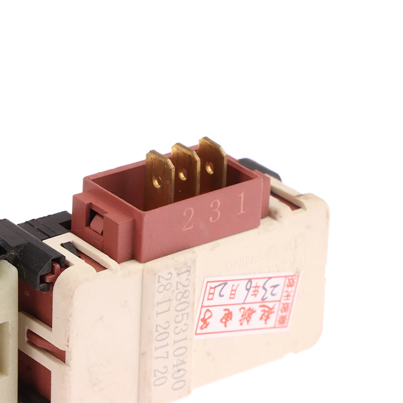 1Pcs Time Delay Door Switch For Beko TCL Washing Machine ZV-446 T2805310400 Interlock Lock Switch Parts