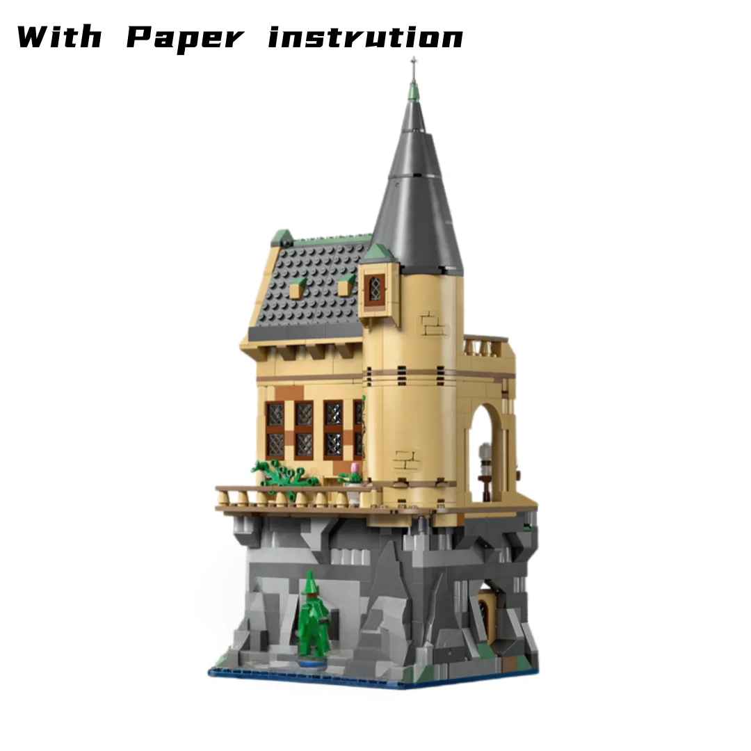 

In Stock New 907pcs Hospital Wing Moc 76463 Model Building Bricks Magical Movie Christmas Birthday Toy for Family Decor Gifts