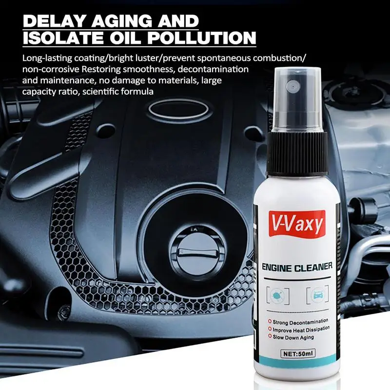 Engine Degreaser And Cleaner 50g Engine Cleaner Spray Safe Heavy Duty Multifunctional Engine System Cleaner Spray Restores