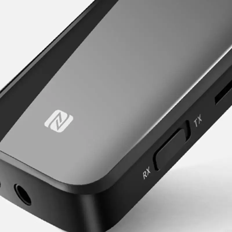 G8DB BT5.0 LAVALIER TWO-IN-ONE-ONE BLUETOOTH互換レシーバーNFCワイヤレストランスミッターレシーバーカーオーディオアダプター3.5 AUX