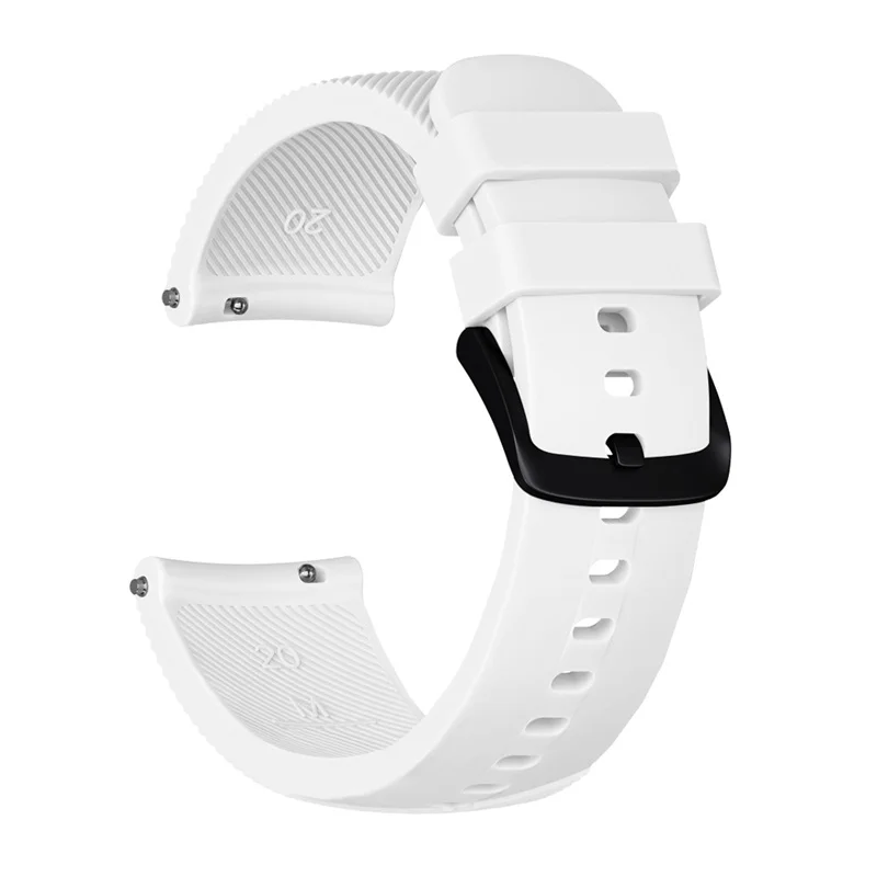 20mm cinta para samsung galaxy active 2/assista 3 41mm relógio de banda 4/4 clássico/46mm/42mm/3 engrenagem esporte silicone pulseira smartwatch