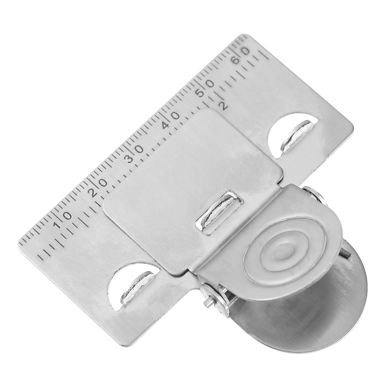 Stainless Steel Measuring Clamp For Tape Precision Positioning Tool Clear Scale Tape Measure Fixing Tool Anti-Rust High-Strength