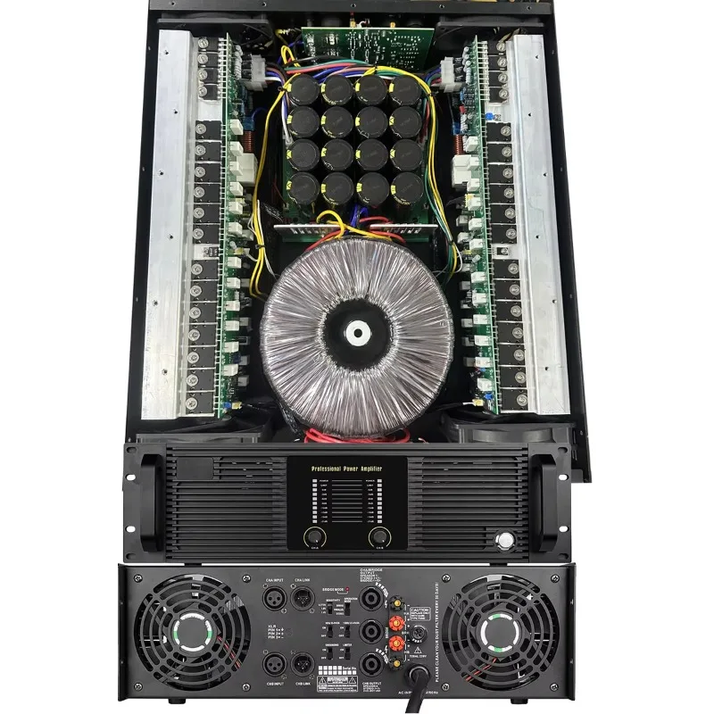 Hot Selling 3U 2 * 1500W BH-3015 Audio Amplifier 2 Channel Class H Woofer, Stereo Sound System, Professional Performance