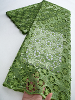 Pure White Bridal Lace Fabric 2025 African Guipure Lace Dress Women High Quality Elegant Lace Sewing Material For Wedding TY3281