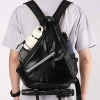 Triangle Fishing Backpack Outdoor Travel Hiking Cycling Commuting Chest Bag Motorcycle Men Weekend Teenager Street Schoolbag