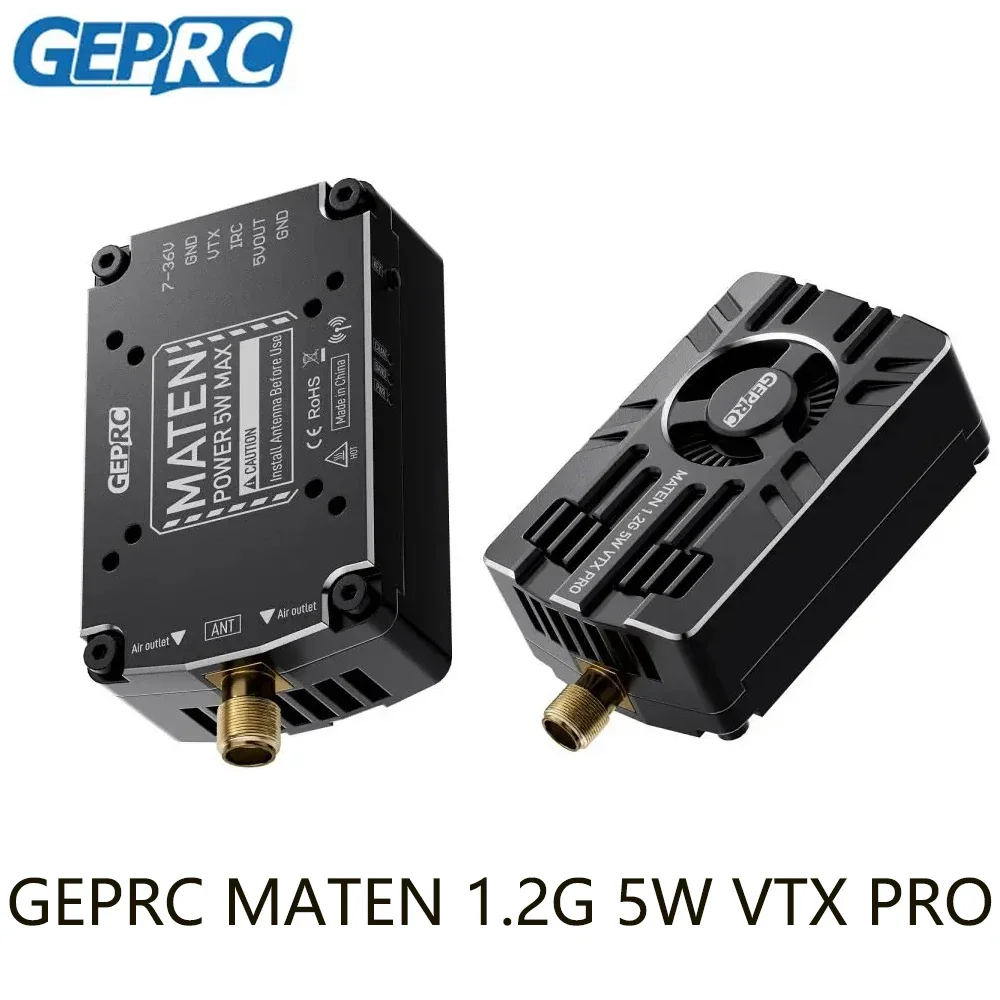 GEPRC MATEN 1.2G 5W VTX PRO 5000mW Long Range Flight IRC Tramp VTX Control Protocol DIY RC FPV Quadcopter Freestyle Drone Parts