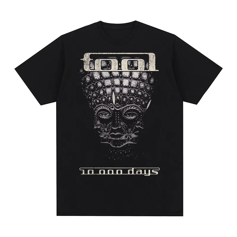 Rock Metal Tool Band Vintage T-shirt 10000 Days Progressive Streetwear Opeth Cotton Men T shirt New Tee Tshirt Womens Tops