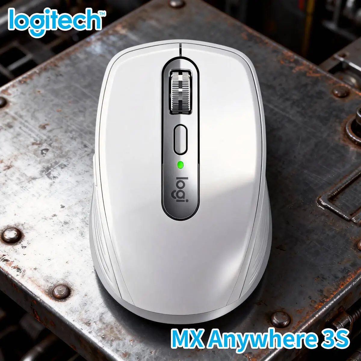 

Logitech MX Anywhere 3S Ergonomic Mouse for Galaxy Tab Reduce Hand Fatigue Travel
