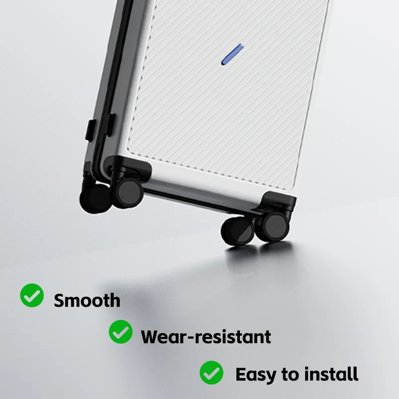 สําหรับ American Tourister D043 Universal ล้อ 2/4PCS ล้อสําหรับกระเป๋าเดินทางอุปกรณ์เสริมอะไหล่ทดแทน Mute