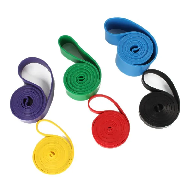 Elastic Latex Pull Up Resistance Bands Stretch Fitness Pull Up Assist Bands for Home Gym Strength Training Exercise image 6