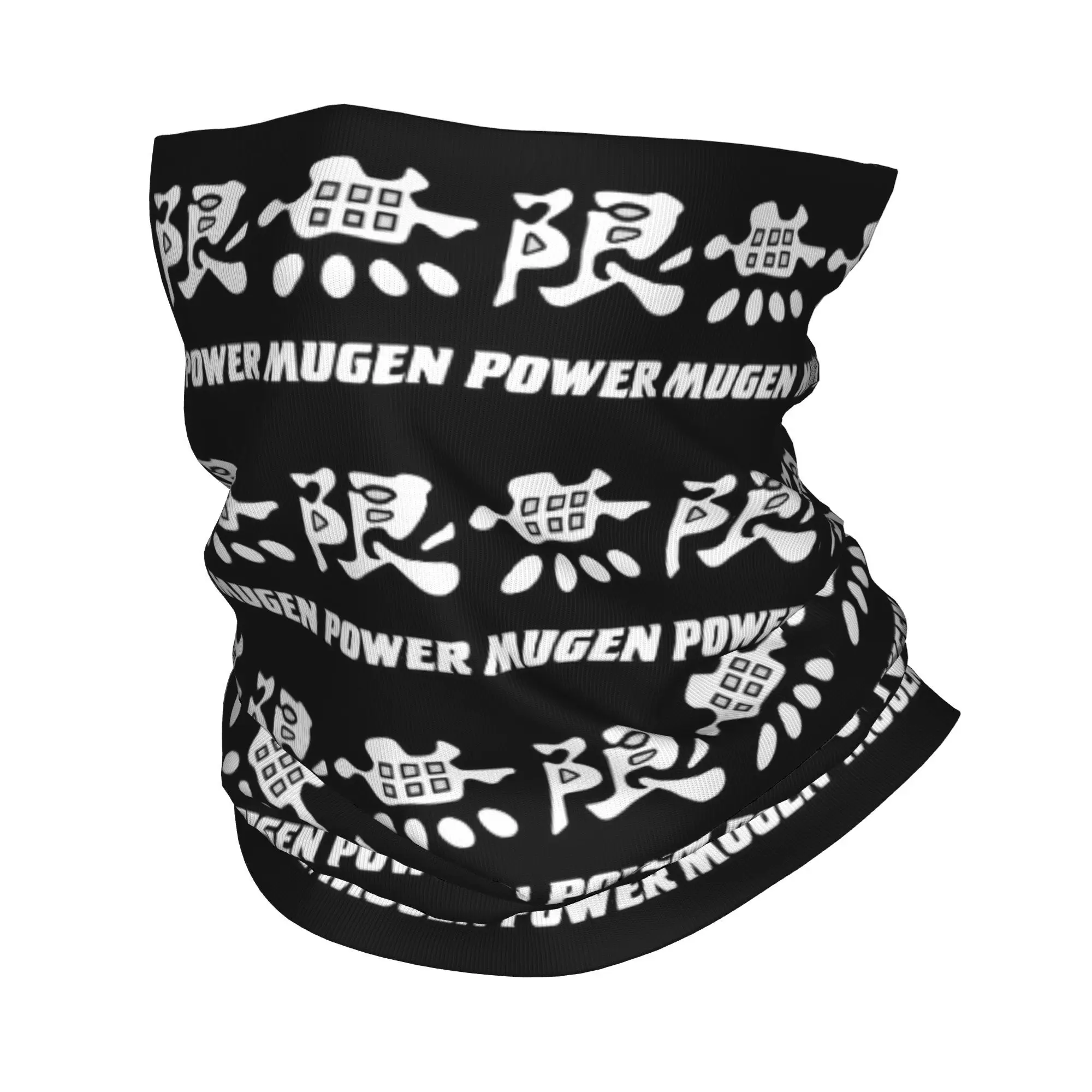 Custom Mugens Powers Neck Gaiter Men Women Windproof Winter Game Bandana Scarf for Cycling