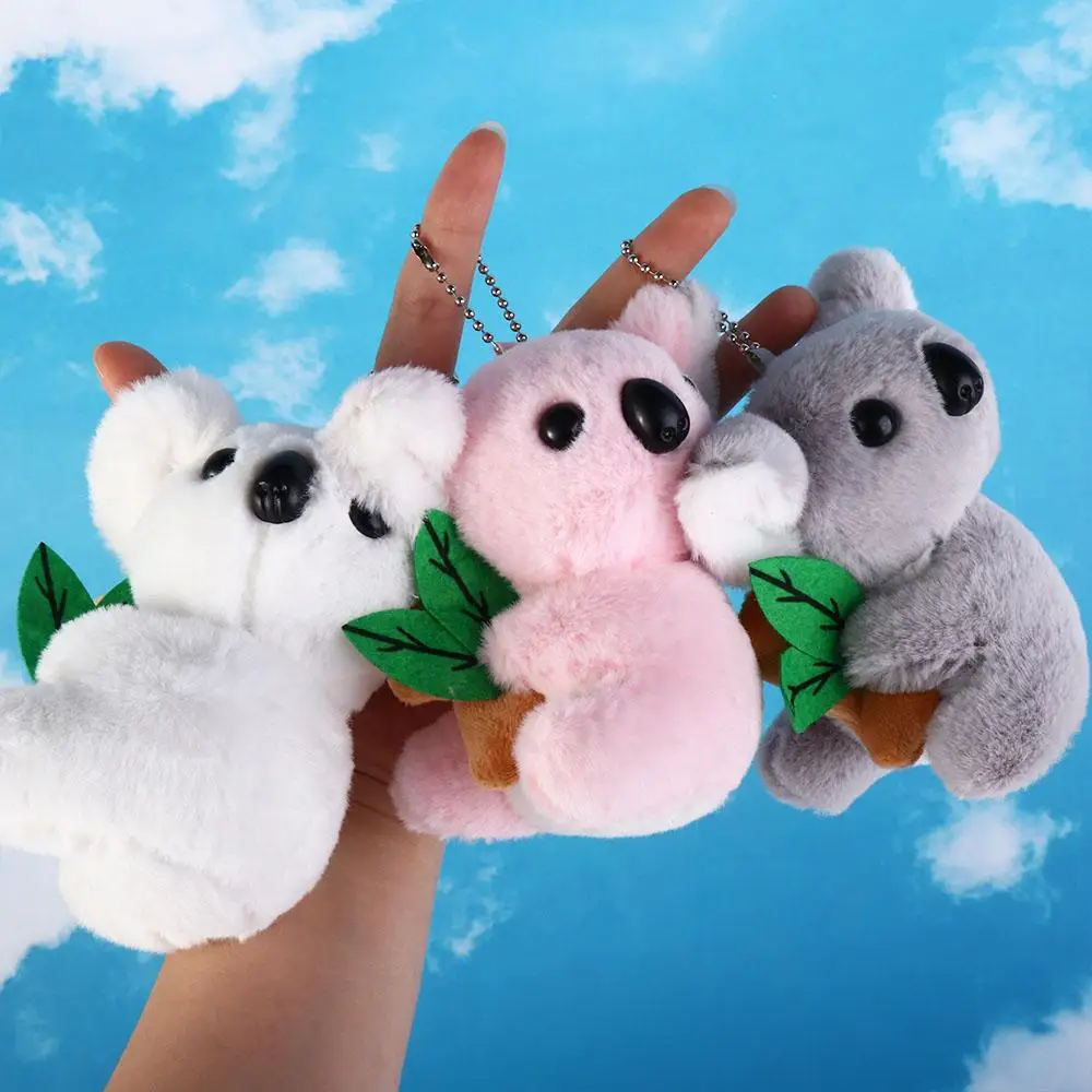 พวงกุญแจรูปสัตว์น่ารักสำหรับกระเป๋าเป้สะพายหลัง พวงกุญแจโคอาลา