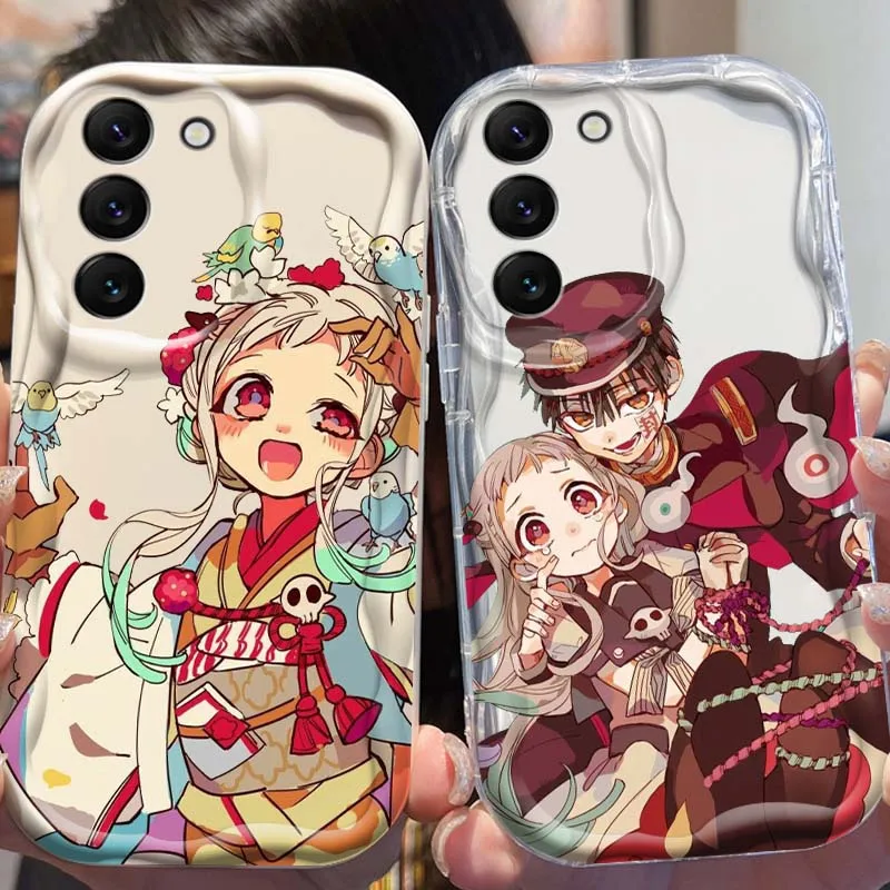 

Toilet-Bound Hanako-kun Phone Case For Samsung S25 S24 S23 S22 S21 S20 A04 A05s A05 A06 Ultra Plus FE 5G Wave Oil