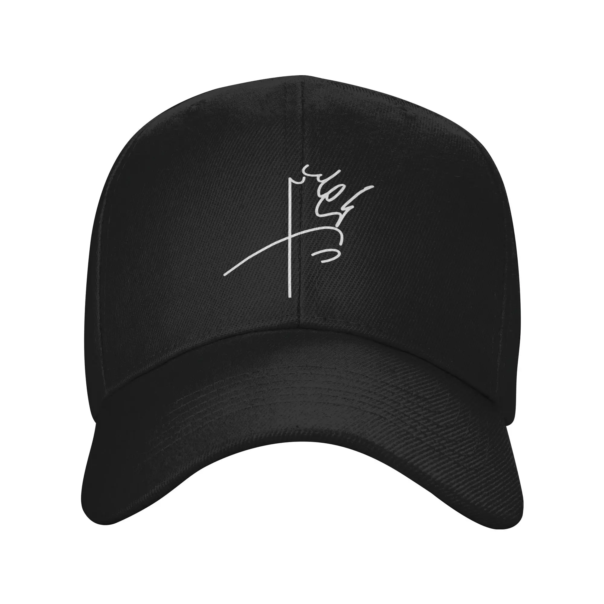 Mohammad Reza Pahlavis signature Sun Baseball Cap  Summer y2k Funny Hip Hop Hats For Women Men Running Hippie Baseball Caps