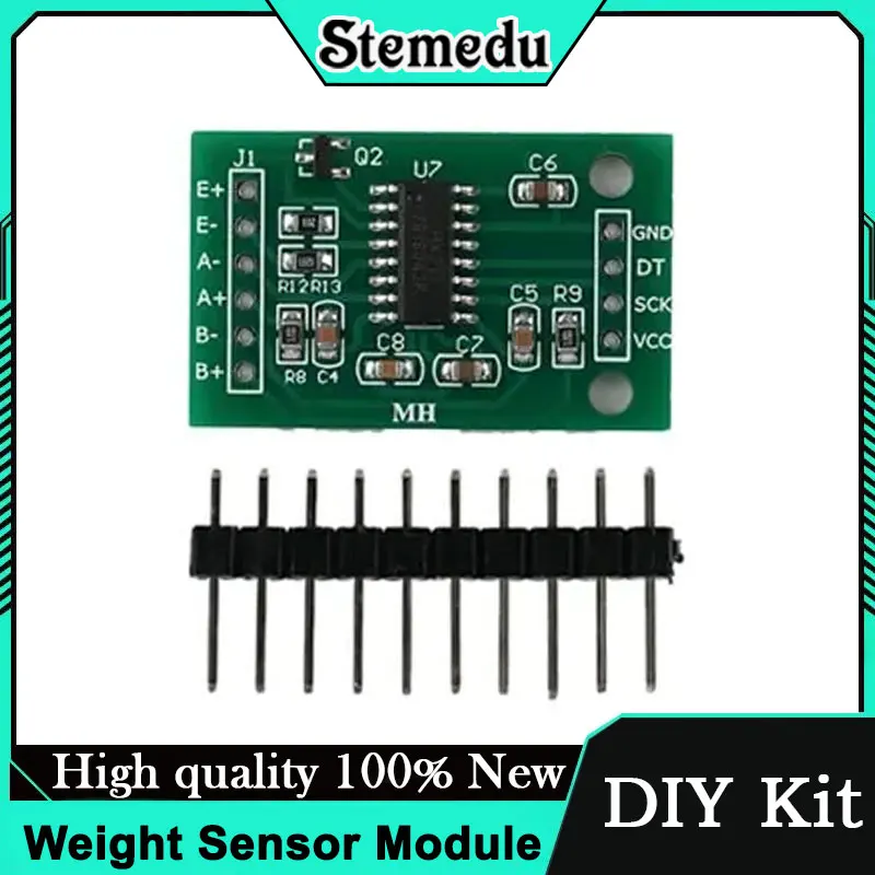 HX711 24-Bit ADC Weight Sensor Module + Load Cell Amplifier for Arduino Dual-Channel Precision Weighing Scale DIY Kit