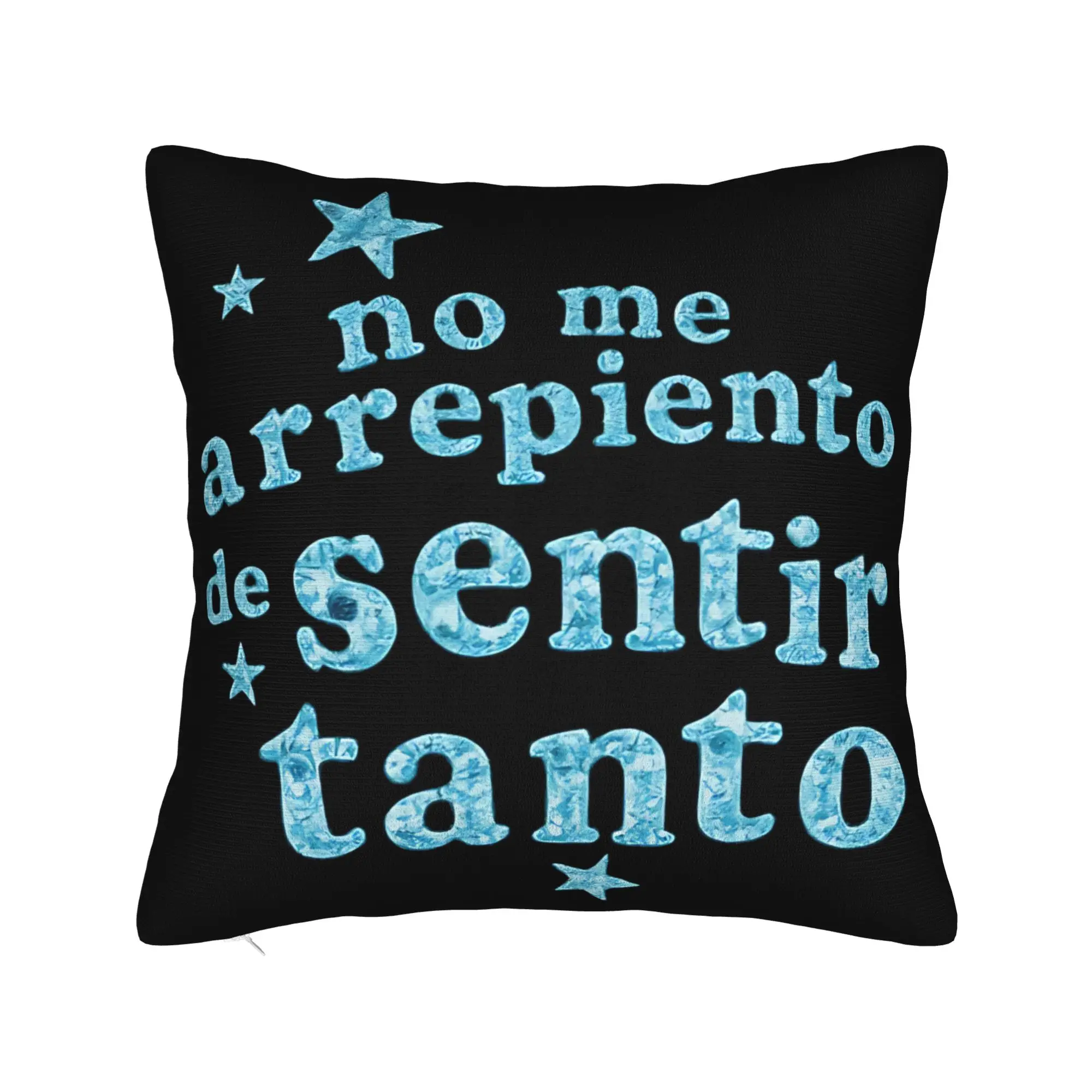 Pillow Case Karol G I Don't Regret Feeling So Much  Soft  Pillow Cover For Sofa Home Decor Funny Pillowcases