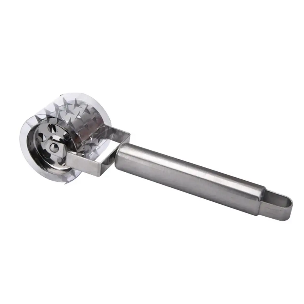 2Pcs Stainless Steel Meat Tenderizer Chopper Roller Hammer for Steak Knock-Sided Pork Pounders Cooking Kitchen Tools