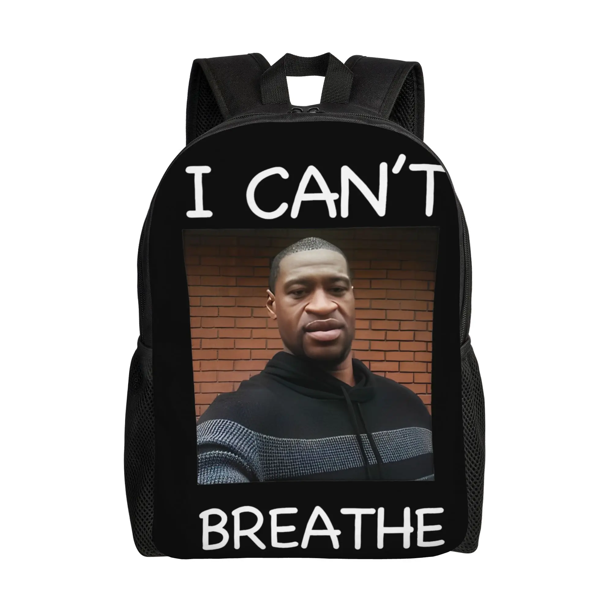 

Рюкзак Crazy I Can't Breathe Rip Georging-Floyding, походные рюкзаки, школьные сумки унисекс, дизайнерский прочный рюкзак