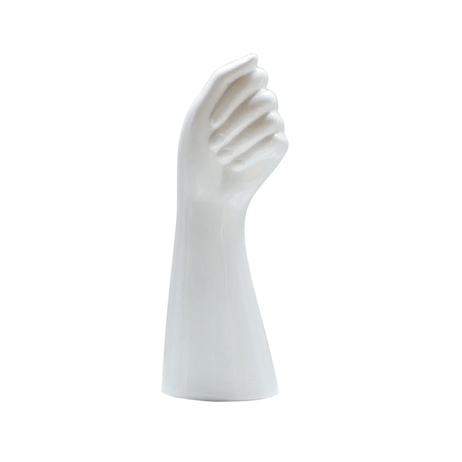 White Arm Hand Vases Pots Ceramic Vintage Decoration Art Abstract  Portrait Look Dried Flowers Vase Modern Home Decorations