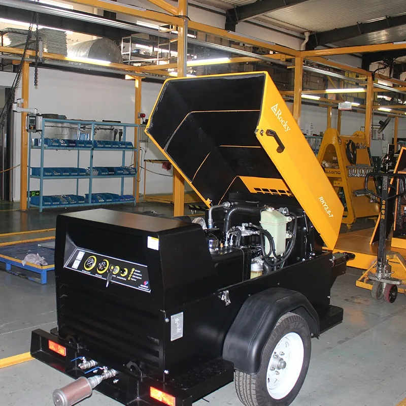 Factory Portable Mobile -powered Air Compressor For Sale