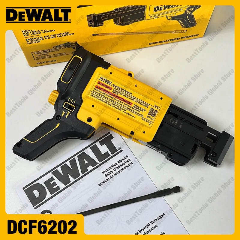 مراجعة شاملة لملحق المجلة المغزلية اللاسلكية DEWALT DCF6202: تجربة عملية وفعالة في المشاريع الاحترافية