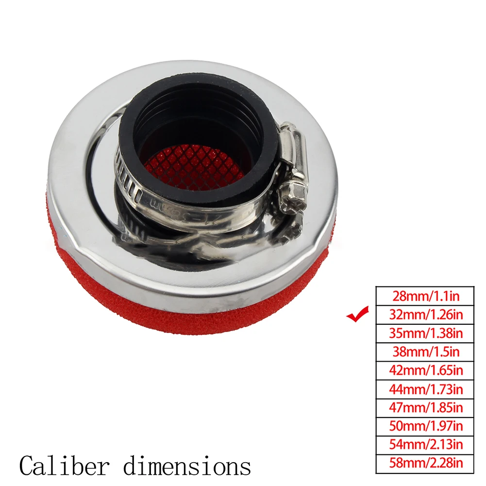 Pocket Bike Air Filter Replacement Air Filter Replacement Air Filter 54MM Pocket Bike Filter Engine Compatibility