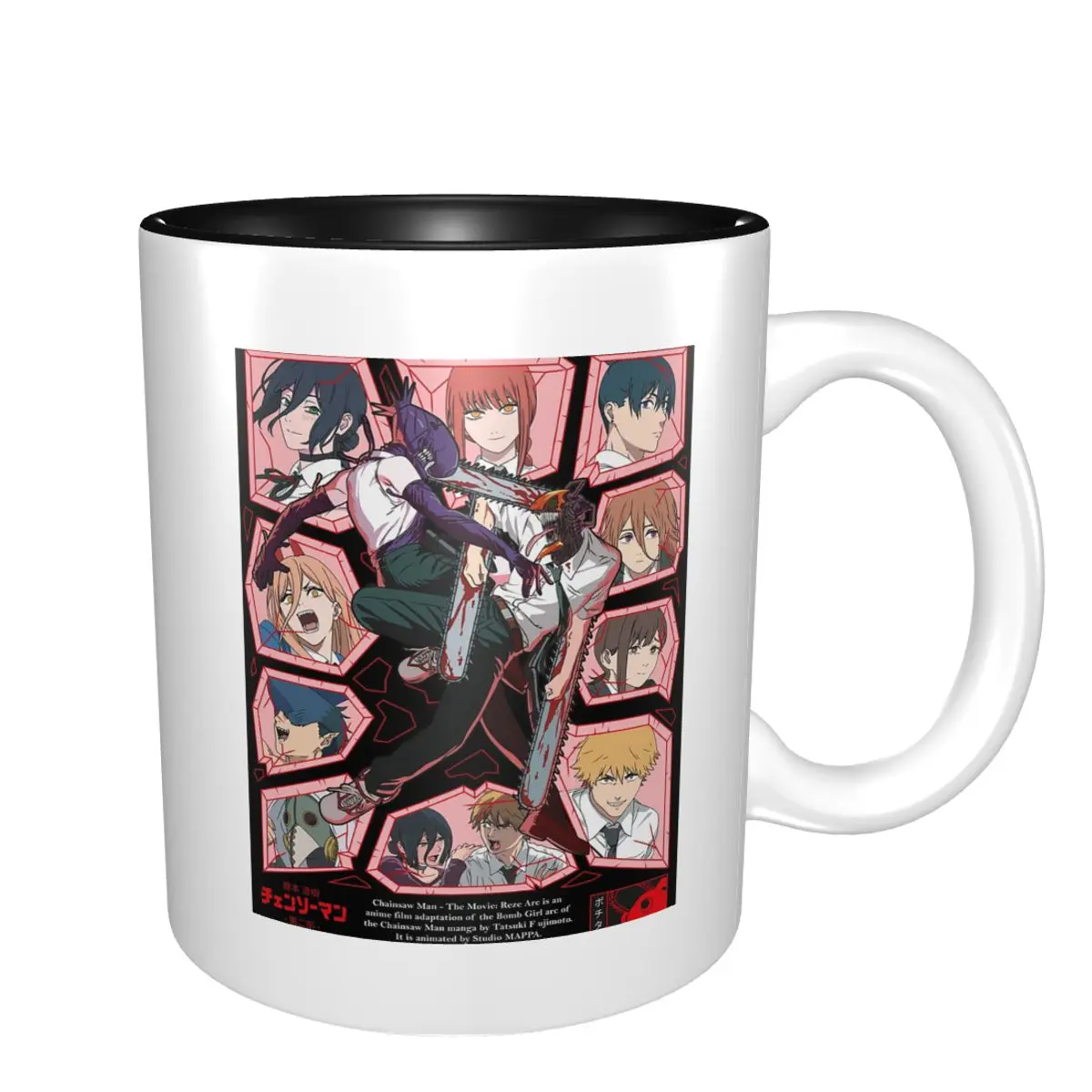 Devils Battle Mug Funny Ceramic Coffee Cups Tea Mugs Milk Cup Drinkware Gifts for Friends