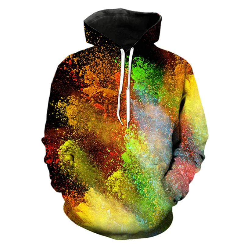 

Splash Dyeing Fashion Style 3D Printed Hoodies Harajuku Unisex Pullovers Hoodie Casual Sweatshirts Street Top Tracksuit