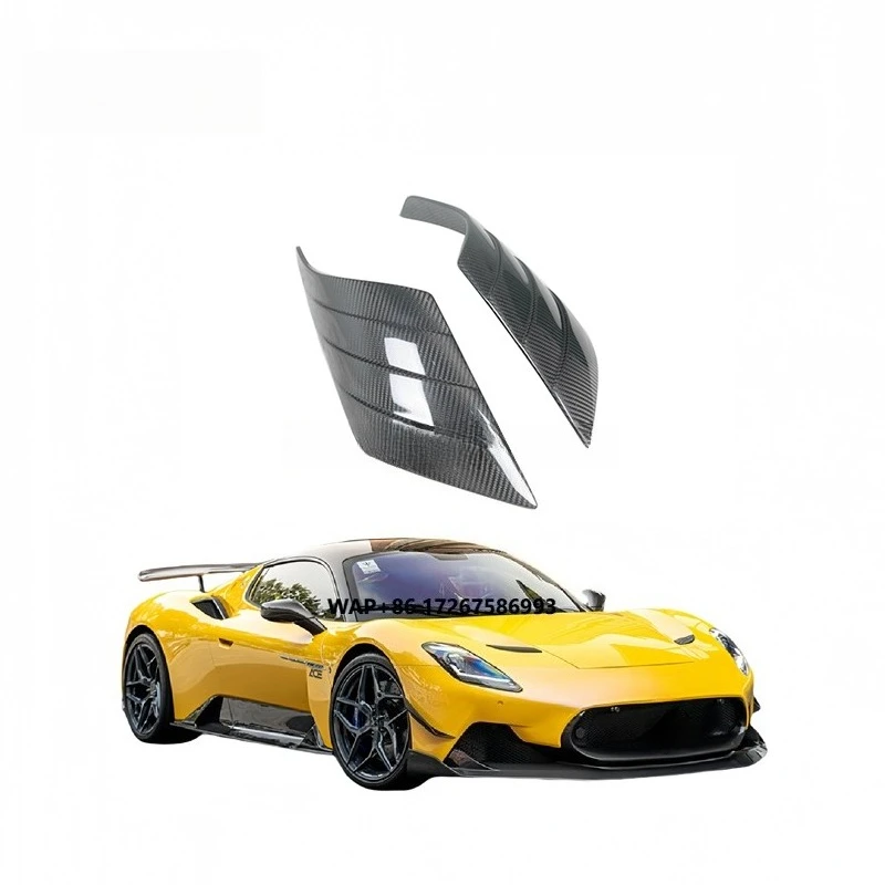 

High Performance Auto Parts Carbon Kits 3K Twill Dry Carbon Front Fender Trim for MC20 Upgrade to Seven Style