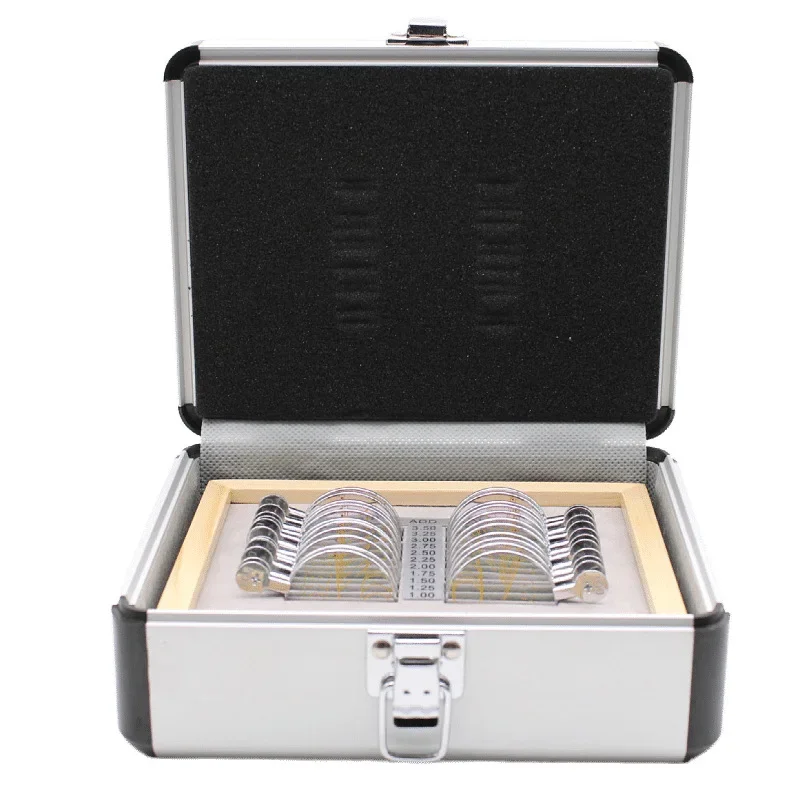 

Progressive Multifocal Lens Fitting Professional try-on inspection optometry insert box optometry case Myopia optometry plate