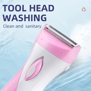 Kemei - 3018 Kadın Tıraş Makinesi Yün Cihazı Bıçak Elektrikli Tıraş Makinesi Depilador Yün Bayan Tıraş Makinesi Kadın Bakımı KM-3018 dünya çapında Ücretsiz Kargo. En iyi 10 satış depilador a genital-no. 10