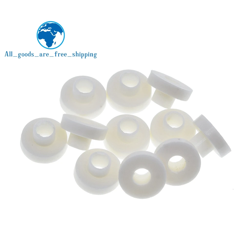 TZT 100pcs Insulation Bushing Transistor Pads Circle TO-220 Insulated Cap Insulation Particle Ring For M3 Screws