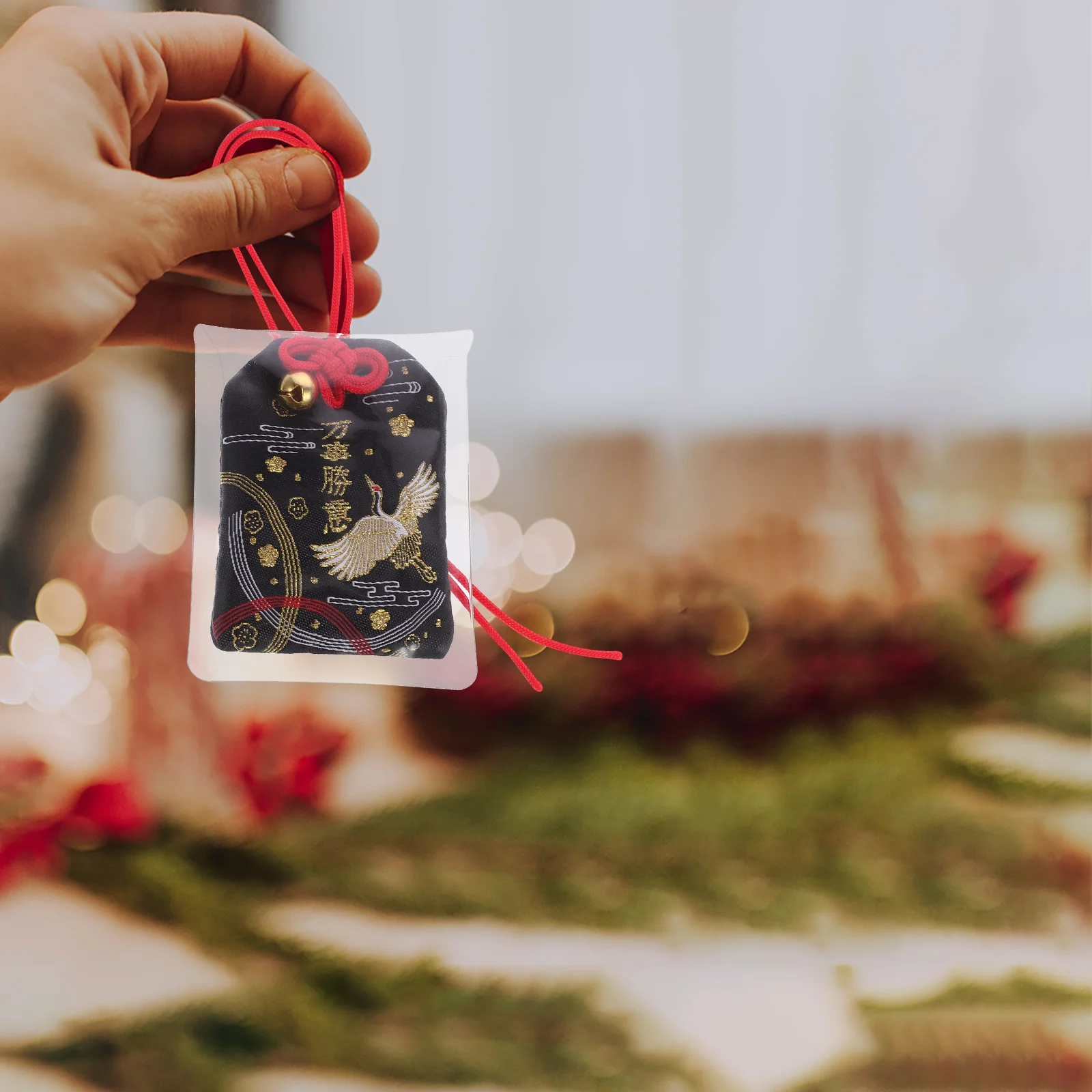 

2Pcs Exquisite Japanese Omamori Amulet Bags Good Luck Charms for Home Blessing Decor Japanese Lucky Charms Lucky Hanging Charm