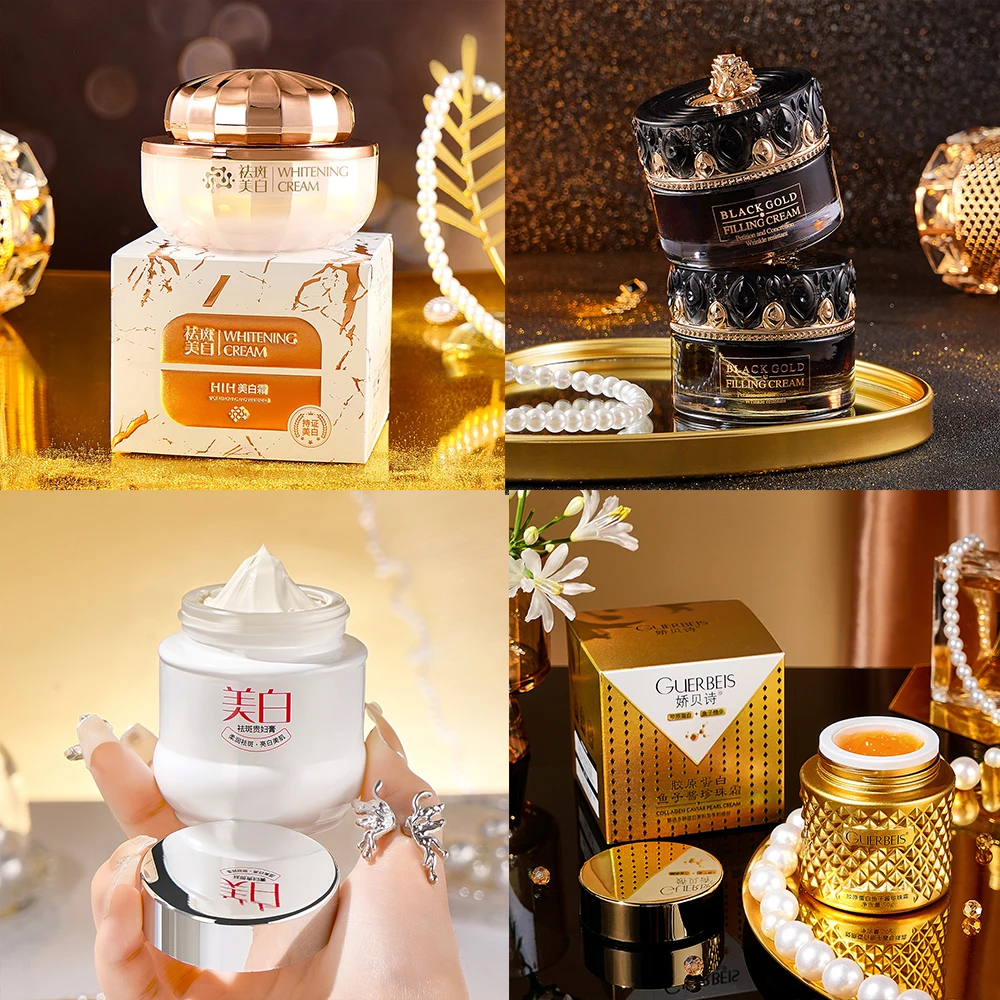 Condensation Extract Black Gold Filling Cream Moisturizing Oil Control Face Cream Fine Lines Day Cream Women's Beauty Products