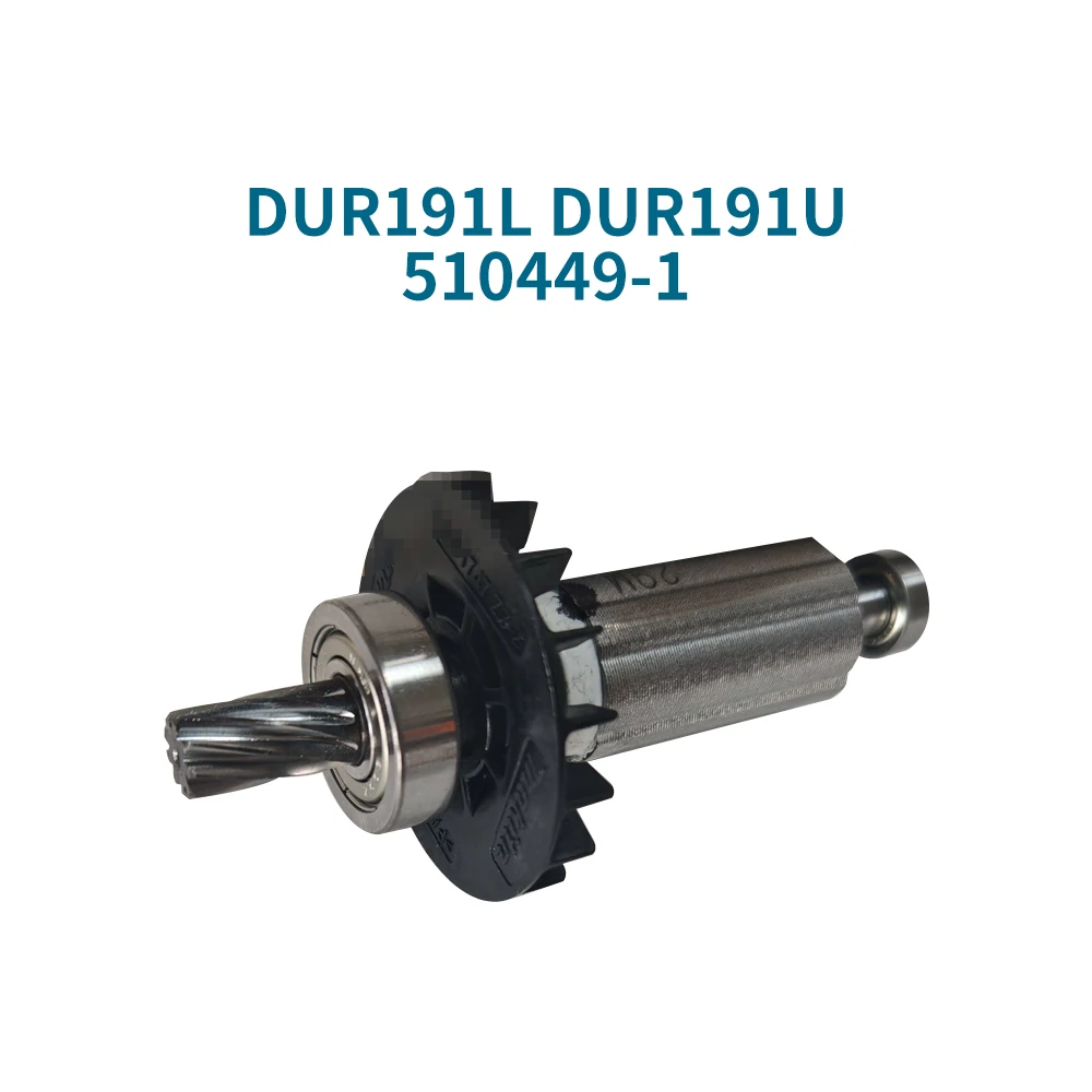 Armature for Makita DUR191L DUR191U 510449-1 Lawnmower Armature Motor Replacement Part