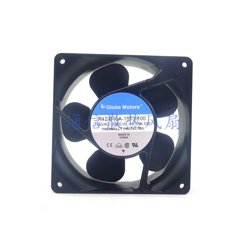 HTS  For  Globe Motors A47-B15A-15T3-100 115V Cabinet Fan 12038 12CM 1PCS
