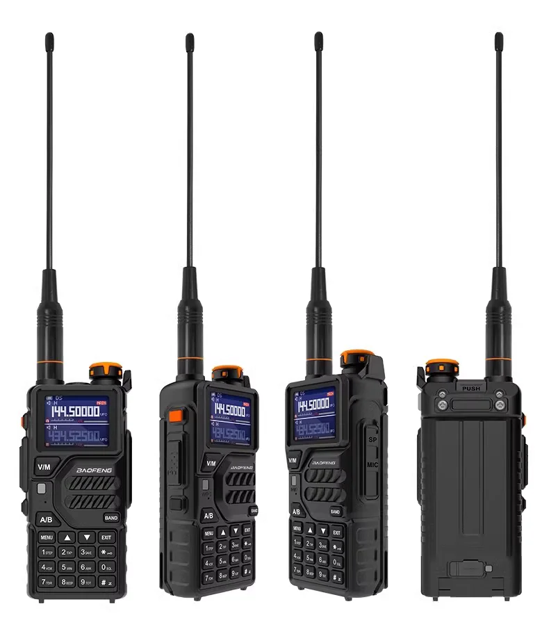 Baofeng UV-K5 Pro Air Band Walkie Talkie 10W Wireless Copy Frequency Type-C DTMF Long Range Ham Two Way Radio Receiver HAM